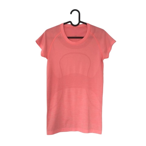 lululemon athletica Tops - lululemon athletica Coral Short Sleeve Tee